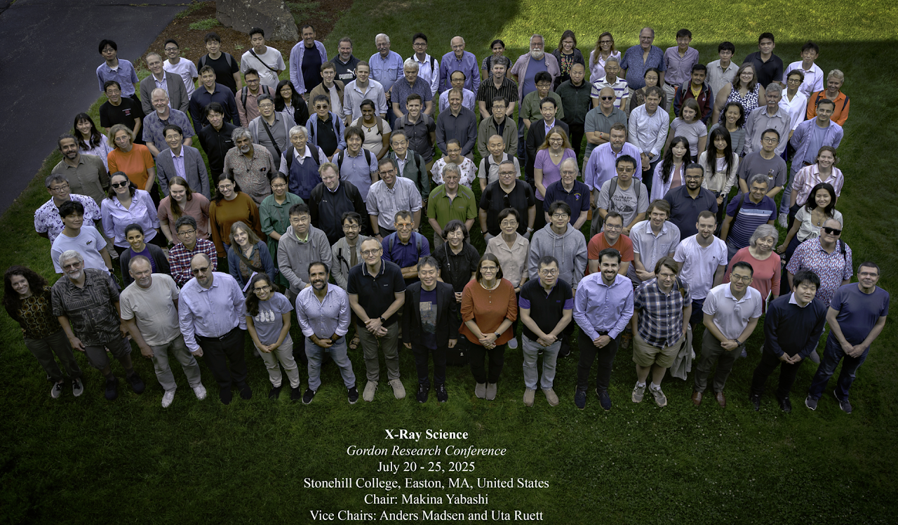 Group photo from Gordon Research Conference in X-ray Science 2025